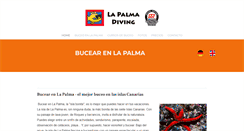 Desktop Screenshot of la-palma-buceo.com