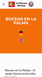Mobile Screenshot of la-palma-buceo.com